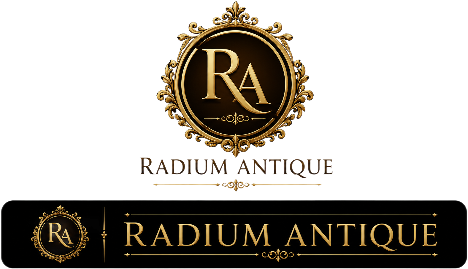 Radium Antique Logo